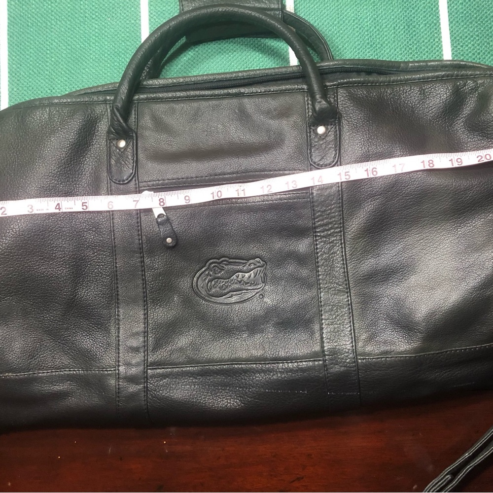 🐊 University of Florida Gator leather duffel bag - Picture 2 of 7